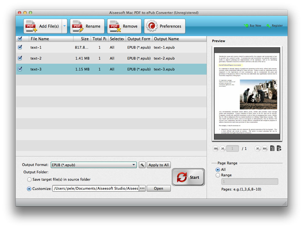 convert pdf to epub mac free download